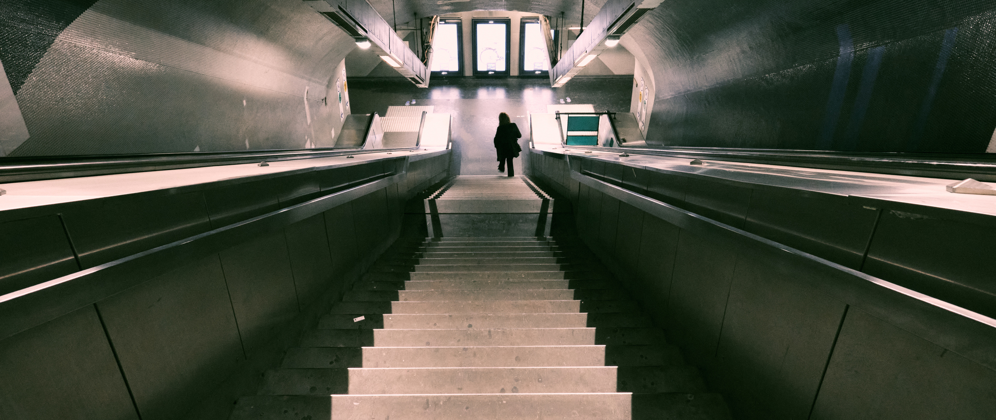 Paris - Escalier de Les Halles