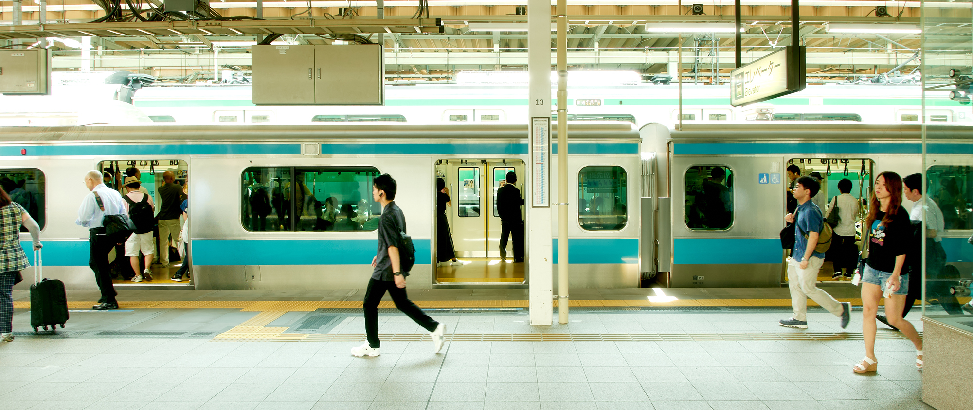 Tokyo - Commute on the Keihin-Tohoku